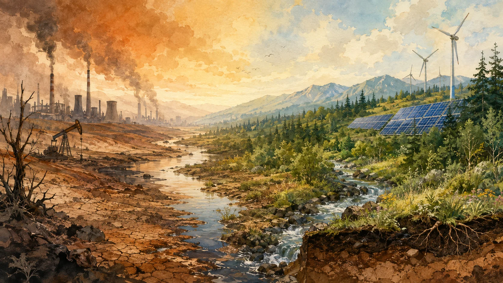 Planeta sob pressões climáticas interligadas